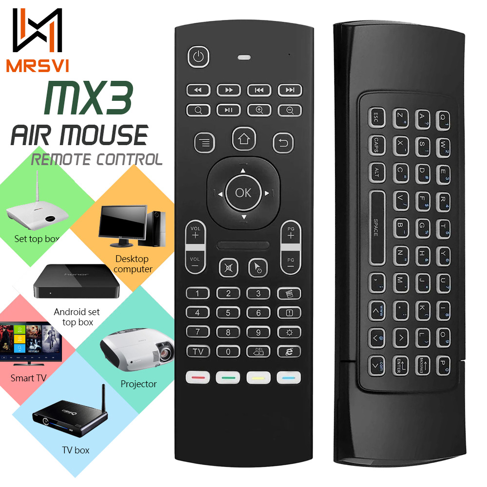Universal Remote Control - MRSVI Air Mouse Remote Control MX3