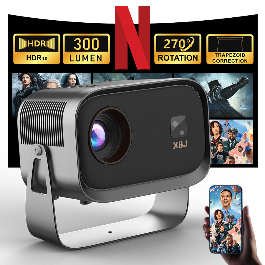Home Cinema Hd - XBJ Smart Home theater projectors with