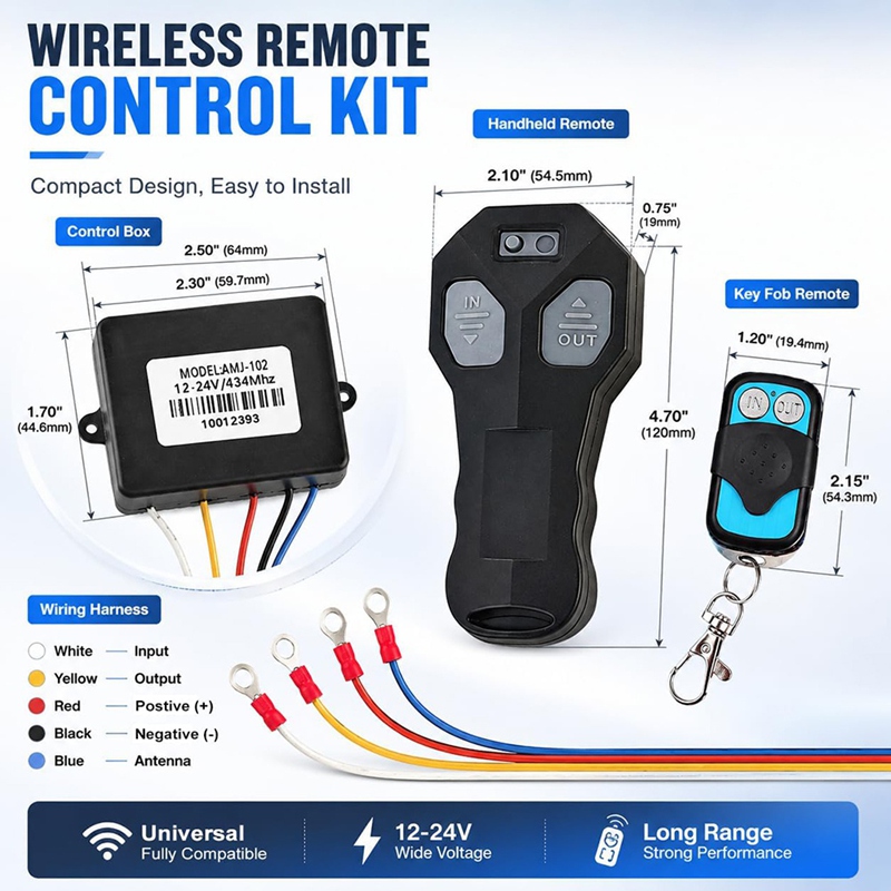 Super Sale 12V Handset Wireles - Universal Remote Control review and price