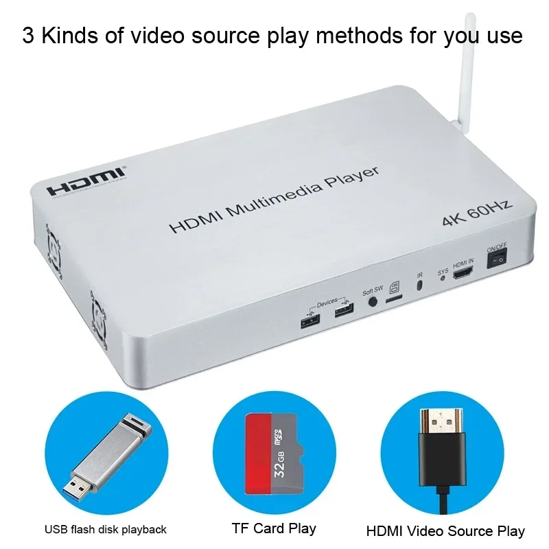 4K 60Hz 10 Channel HDMI Multim - 4K Media Player review and price
