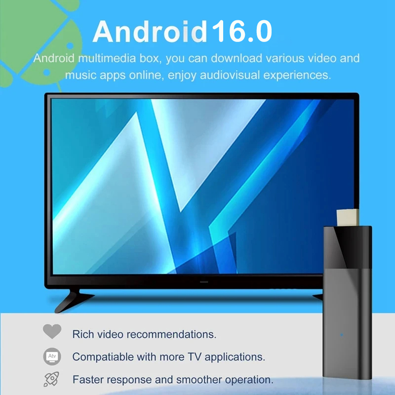 Smart TV Stick Q12 8K Android  - 4K Media Player review and price