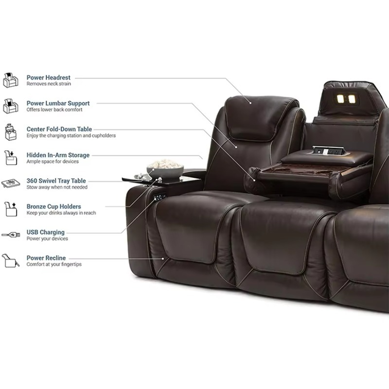 2021 Latest Design Factory Dir - Home Cinema Recliner Chairs review and price