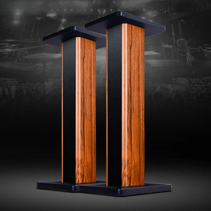 Solid Wood Speaker Stand Floor - Home Cinema Speakers review and price