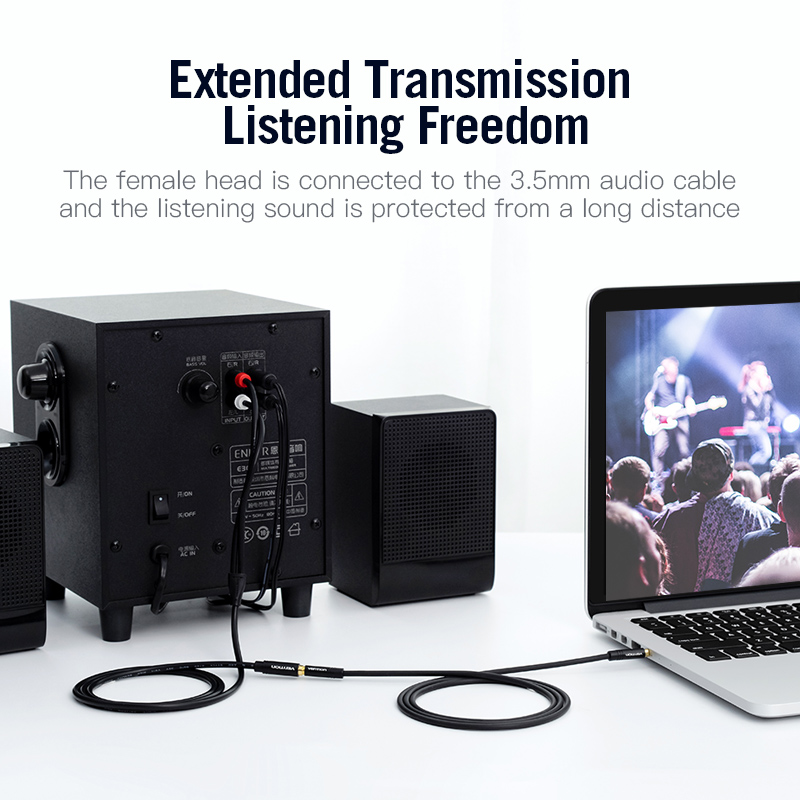 Vention Jack 3.5mm Female to 2 - Home Cinema Idea review and price