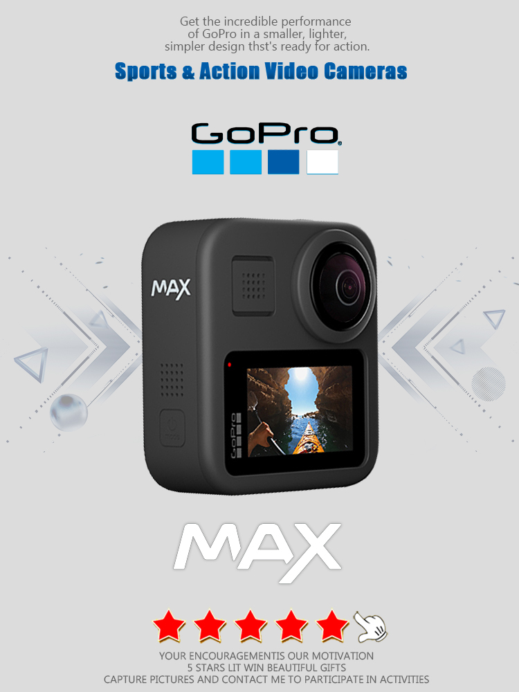 GoPro MAX 360 Action Camera wi - Home Cinema Hd review and price