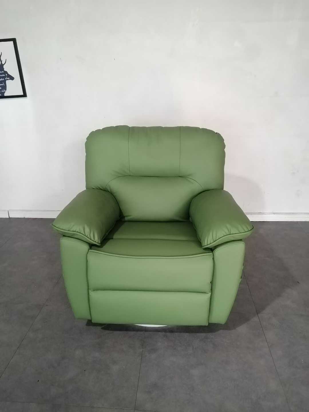 Synthetic Leather Metal Frame  - Home Cinema Recliner Chairs review and price