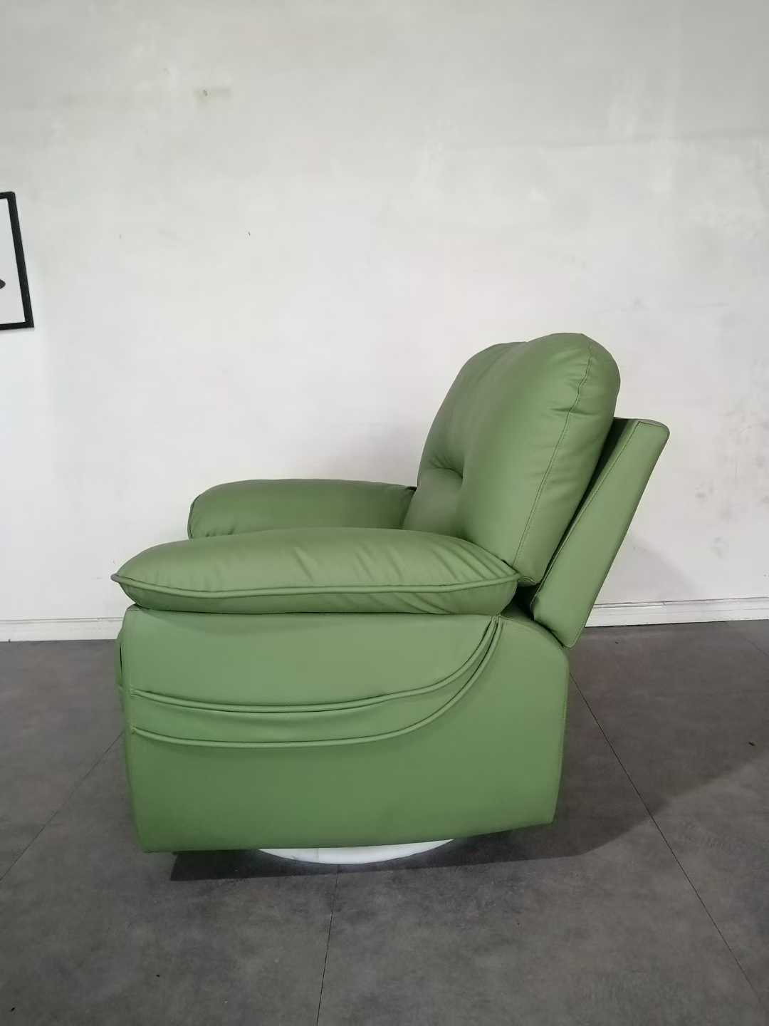 Synthetic Leather Metal Frame  - Home Cinema Recliner Chairs review and price