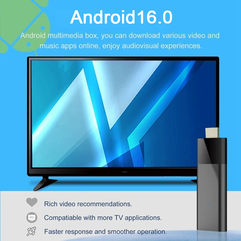 4K Android 16 TV Stick Smart T - 4K Media Player review and price