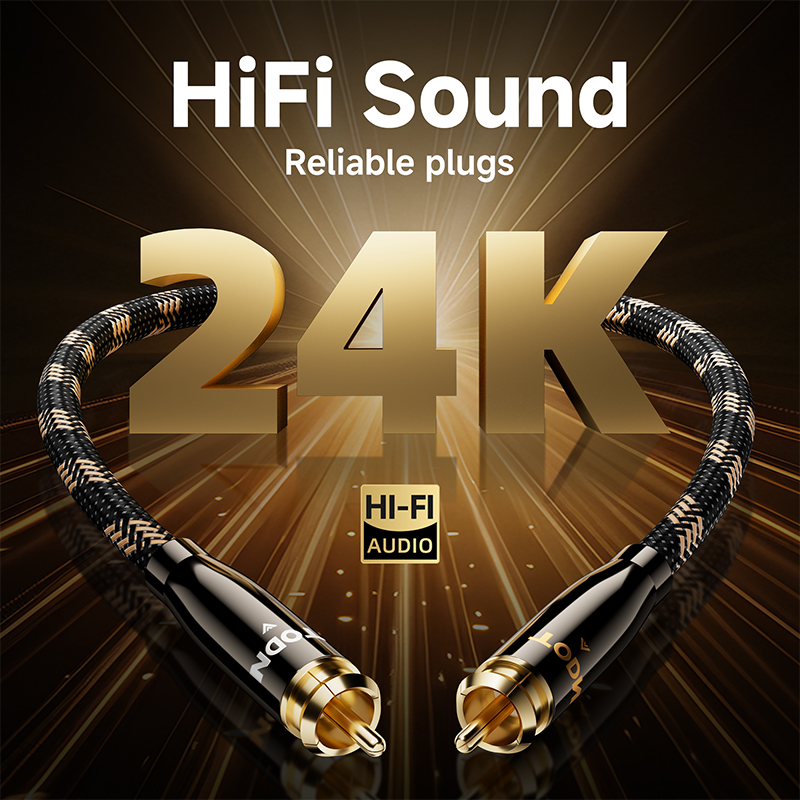 TODN RCA Cable HiFi Stereo 3.5 - Home Cinema Idea review and price