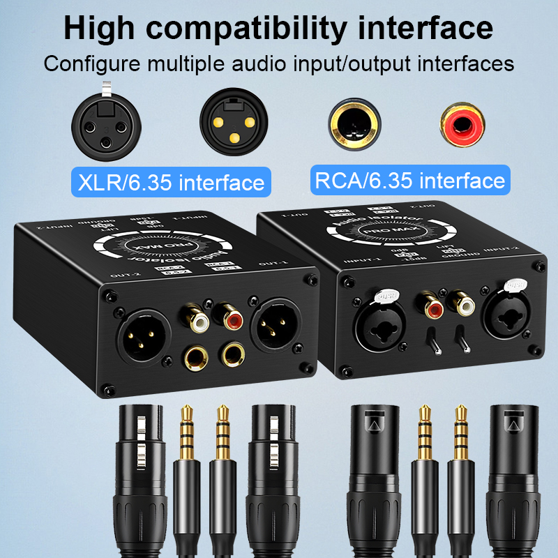 3Pin XLR/RCA/TS/TRS Ground Loo - Home Cinema Speakers review and price
