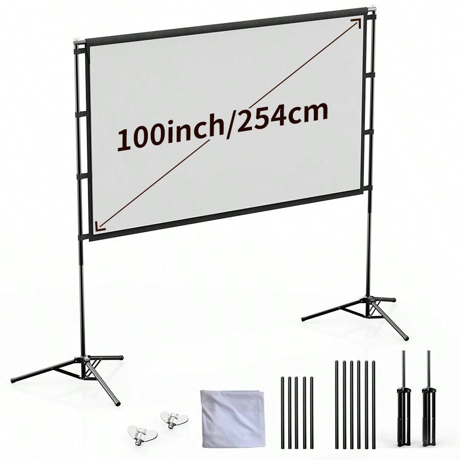 XBJ 100 Inch 4K Ultra HD Proje - Home Cinema Hd review and price