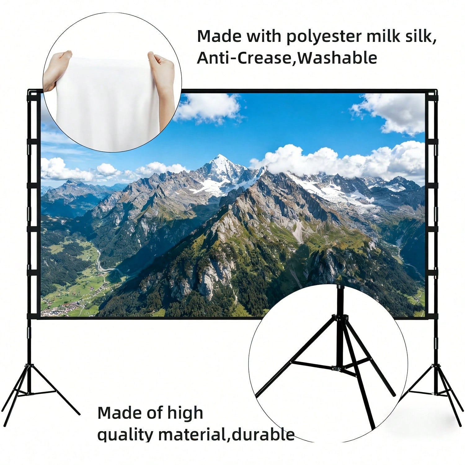 XBJ 100 Inch 4K Ultra HD Proje - Home Cinema Hd review and price