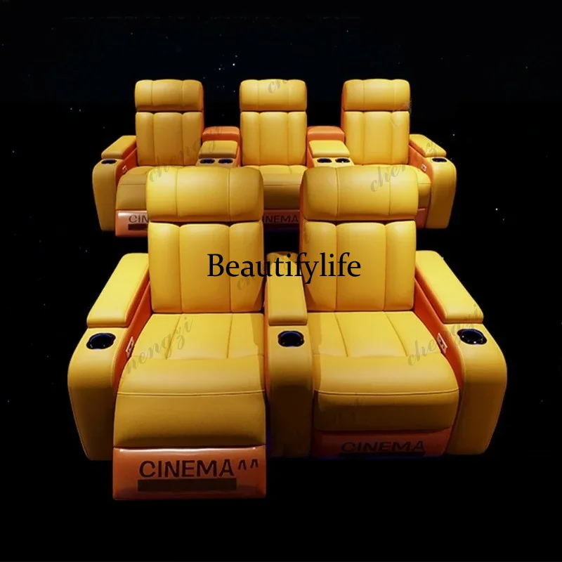 G153 Luxury Genuine Leather El - Home Cinema Recliner Chairs review and price