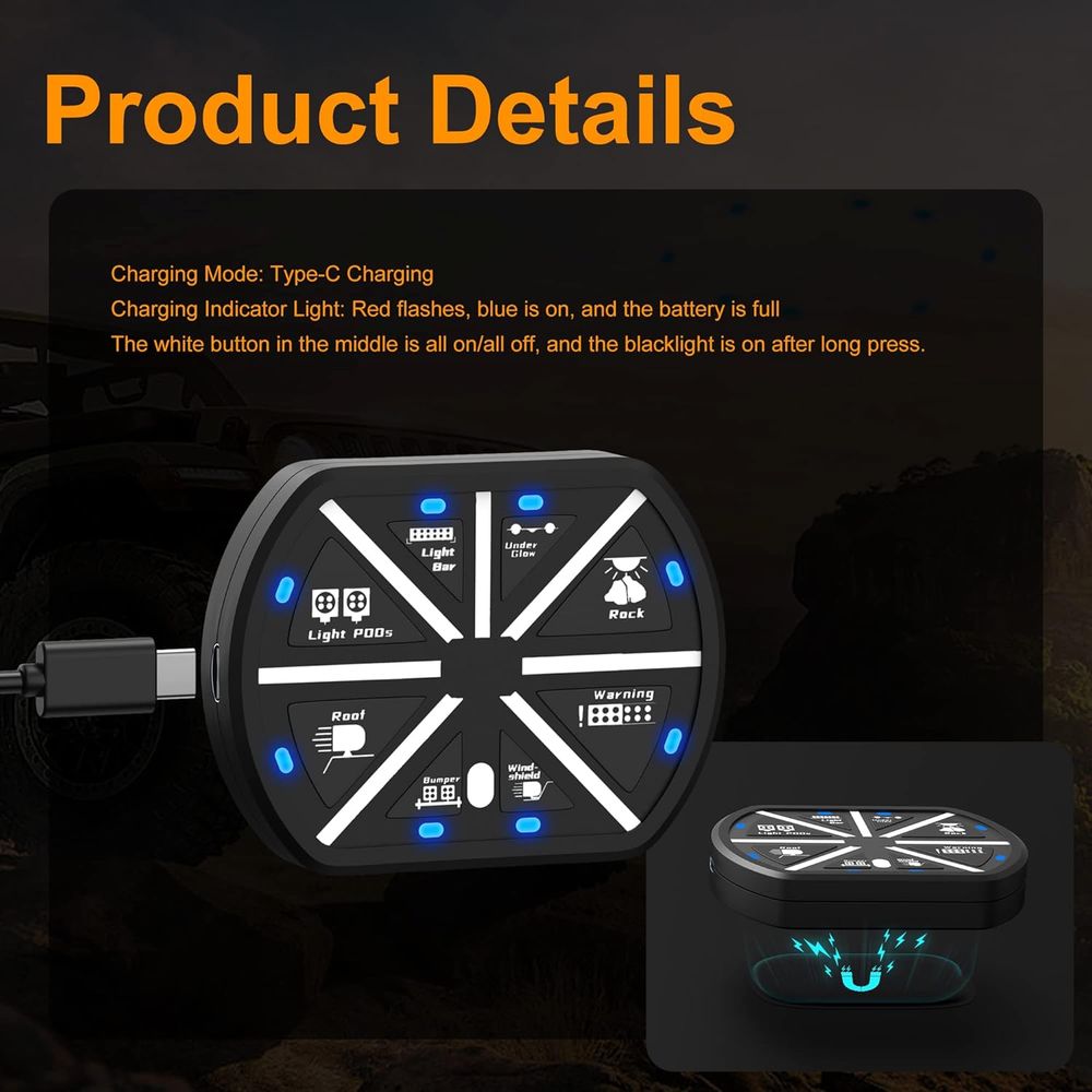 8 Gang Switch Panel Universal  - Universal Remote Control review and price
