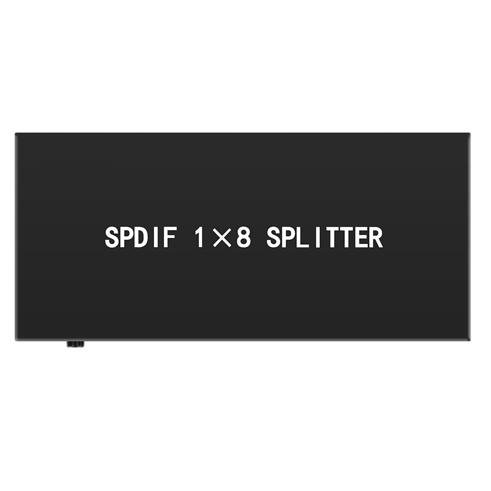 Optical Audio Splitter,1 in 8  - Home Cinema Idea review and price