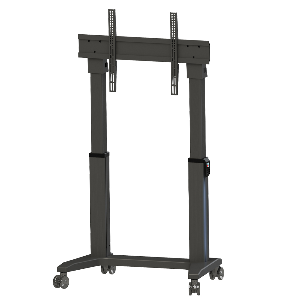 Motorized TV Floor Stand with  - Universal Remote Control review and price