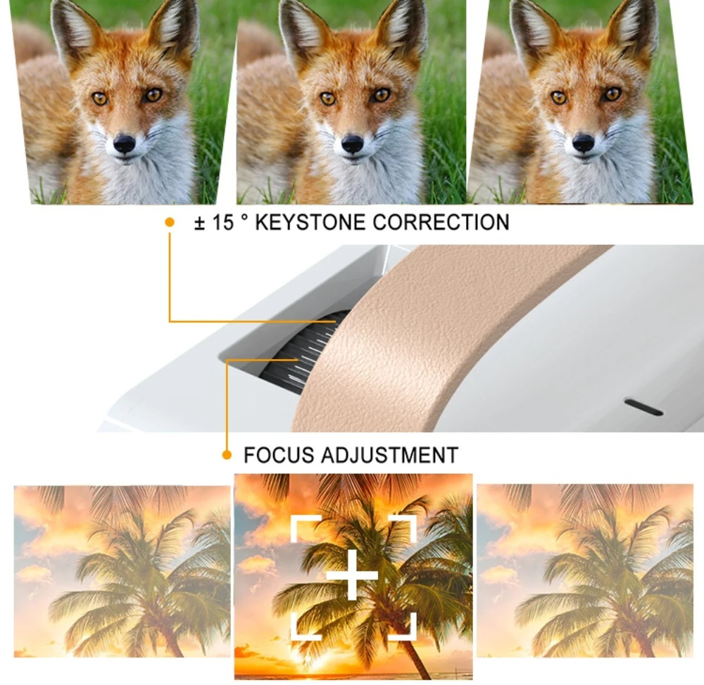 Portable Smart 4K Projector Mi - Home Cinema Speakers review and price