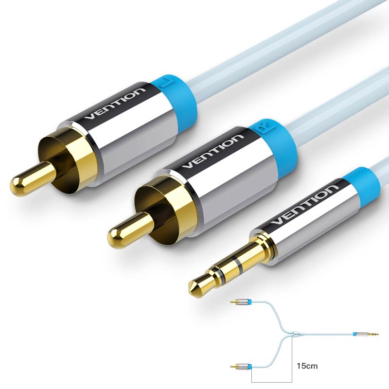 Vention RCA Cable 3.5 to 2rca  - Home Cinema Idea review and price