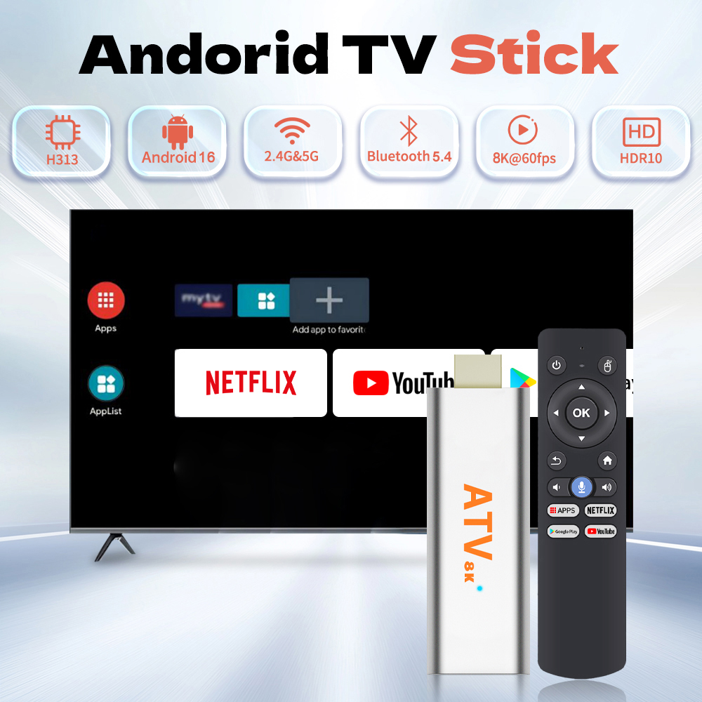 Android 16 TV Stick Allwinner  - 4K Media Player review and price